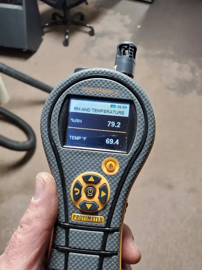 Moisture meter humidity assessment for Mold Remediation & Removal in Ladera Heights